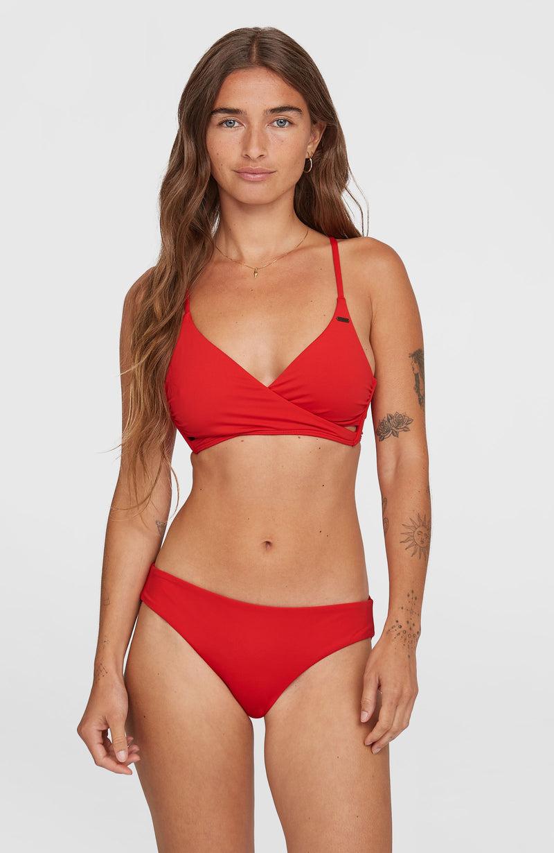 oneill Women Essentials Baay Maoi Bikini Set | Red
