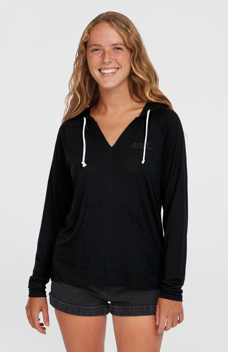 oneill Women Essentials Long Sleeve Hoodie | Black