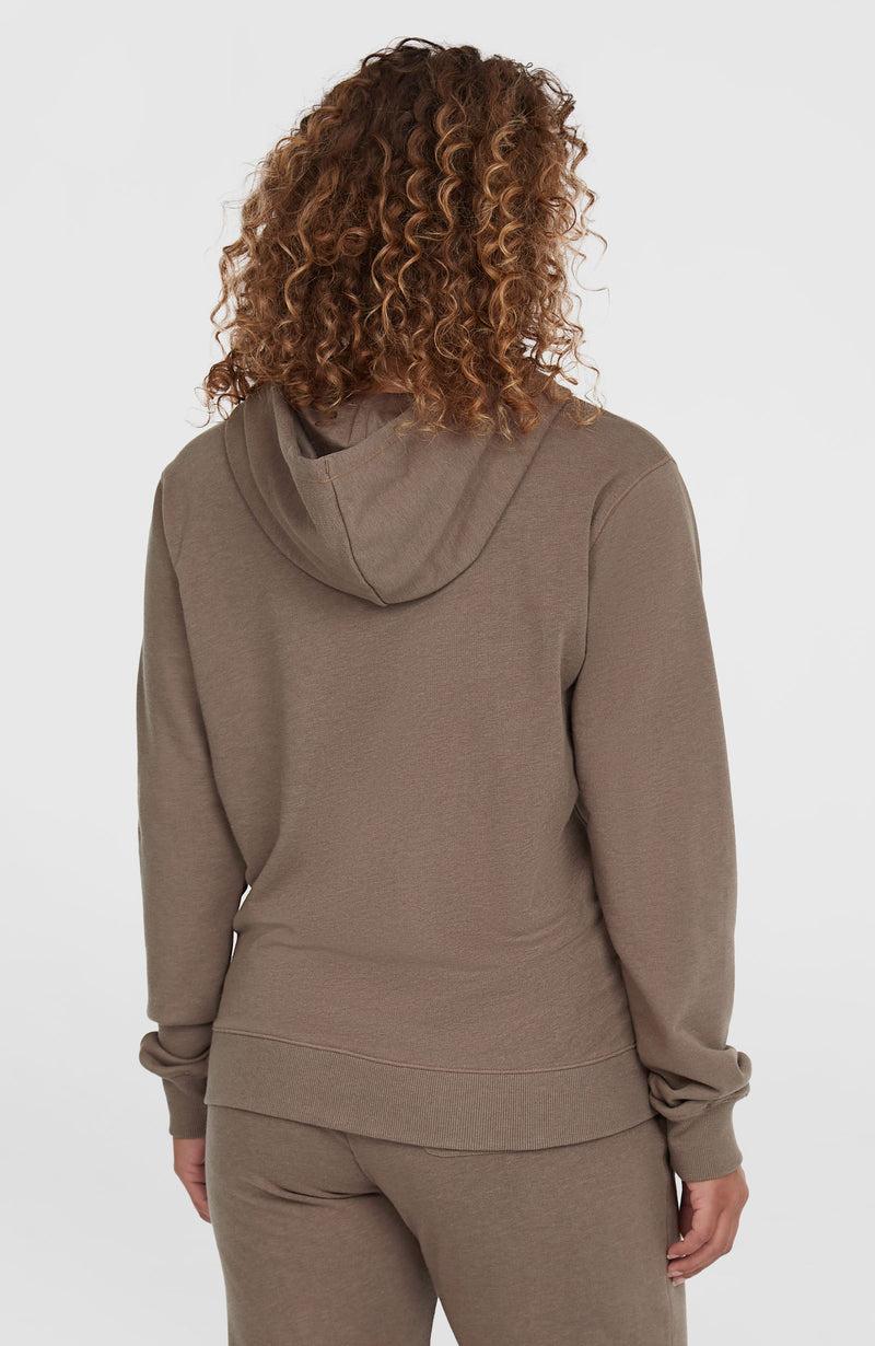 Oneill Women Essentials Script Hoodie | Brown