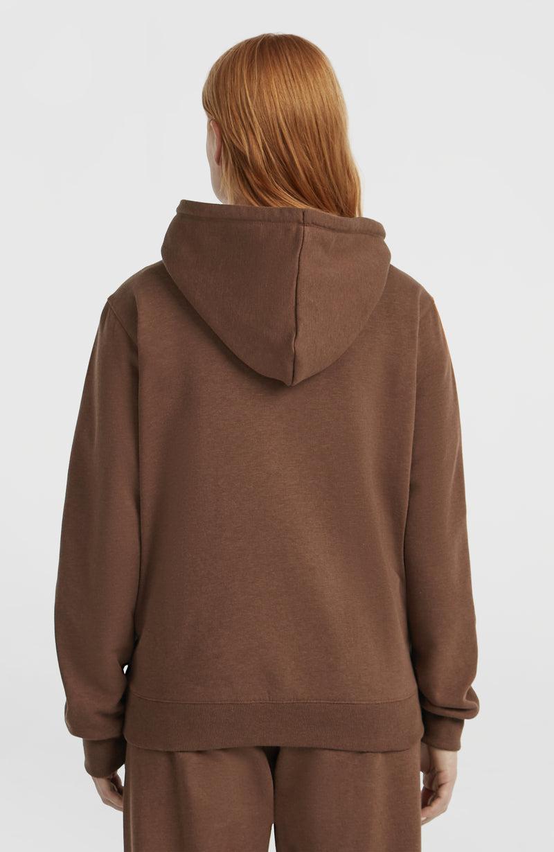 Oneill Women Essentials Script Hoodie | Brown