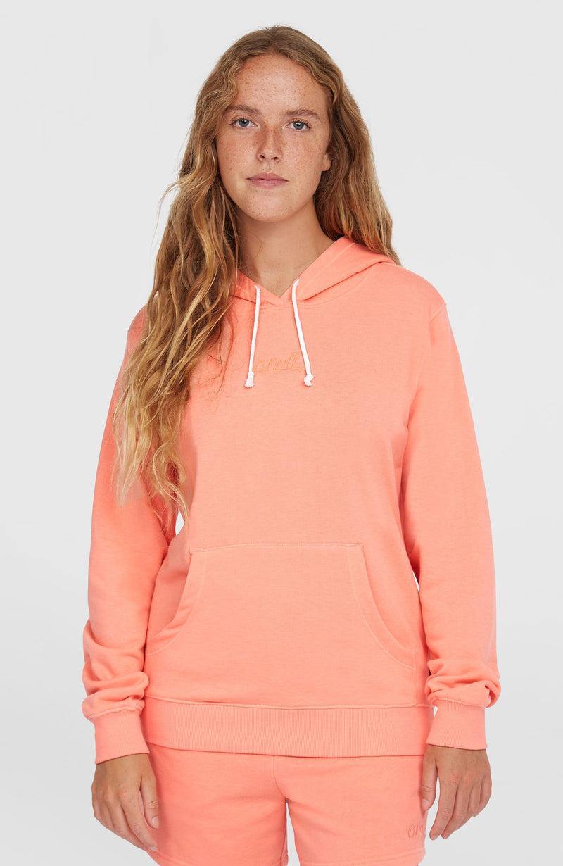 oneill Women Essentials Script Hoodie | Pink