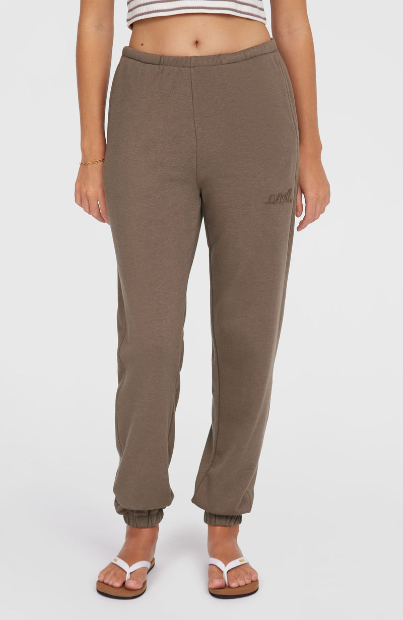 Oneill Women Essentials Script Sweatpants | Brown