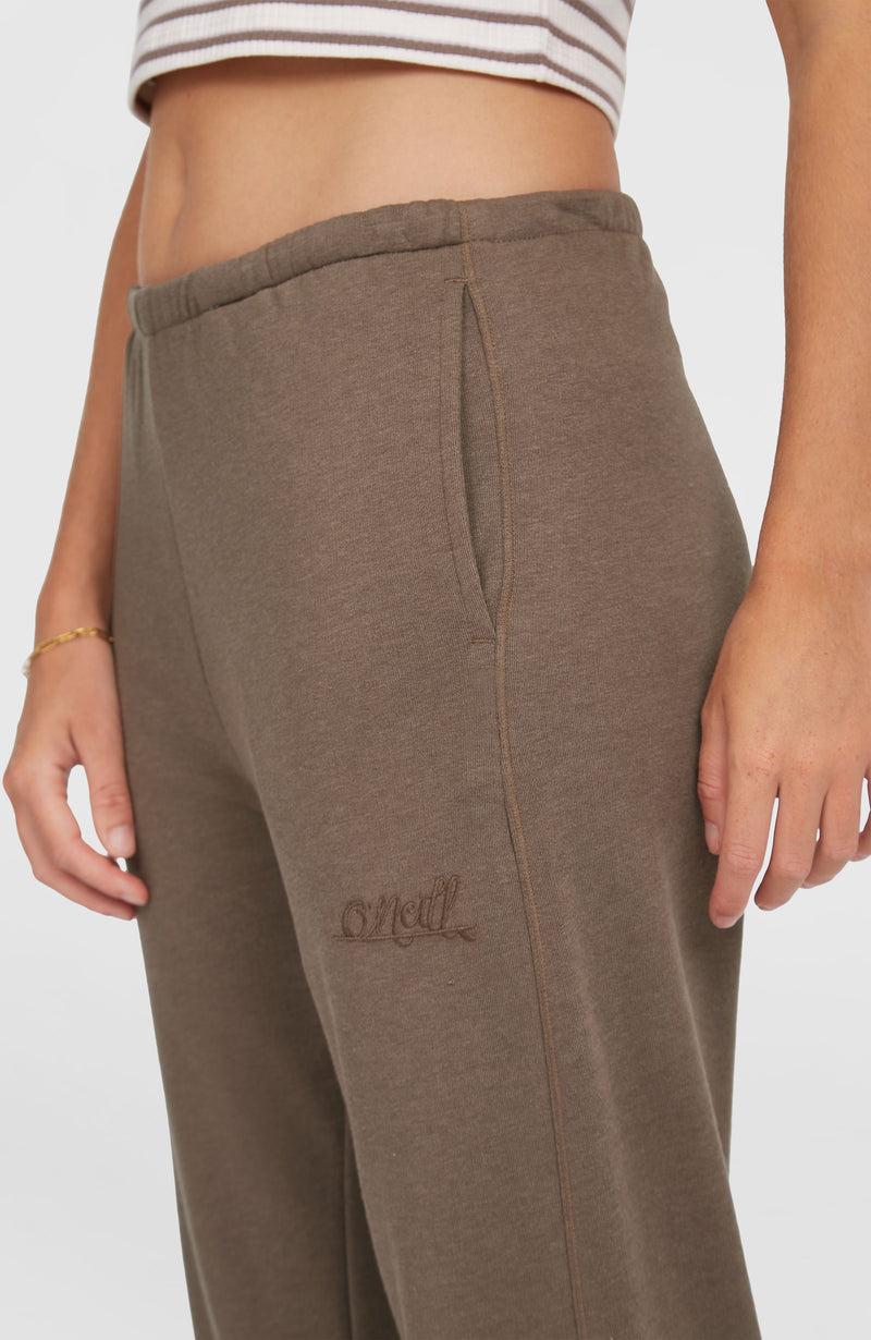 Oneill Women Essentials Script Sweatpants | Brown
