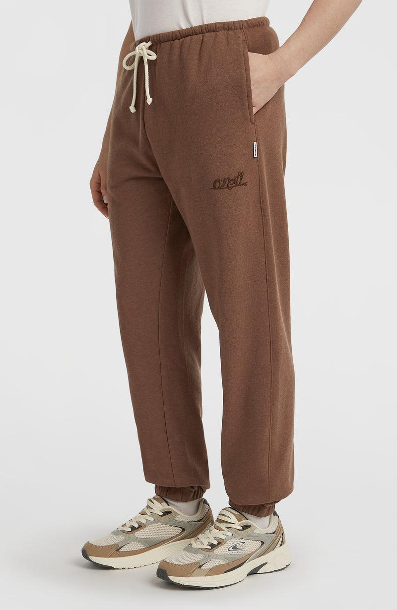 Oneill Women Essentials Script Sweatpants | Brown