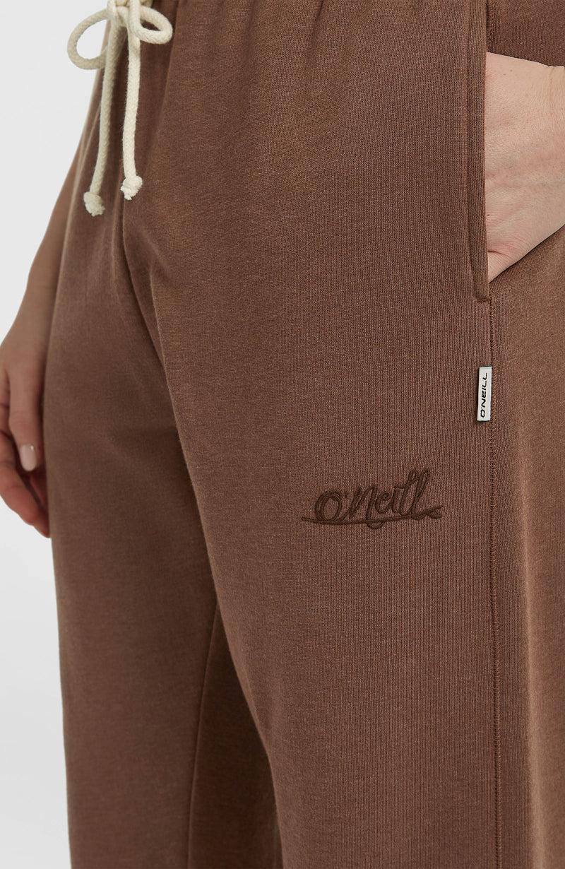 Oneill Women Essentials Script Sweatpants | Brown