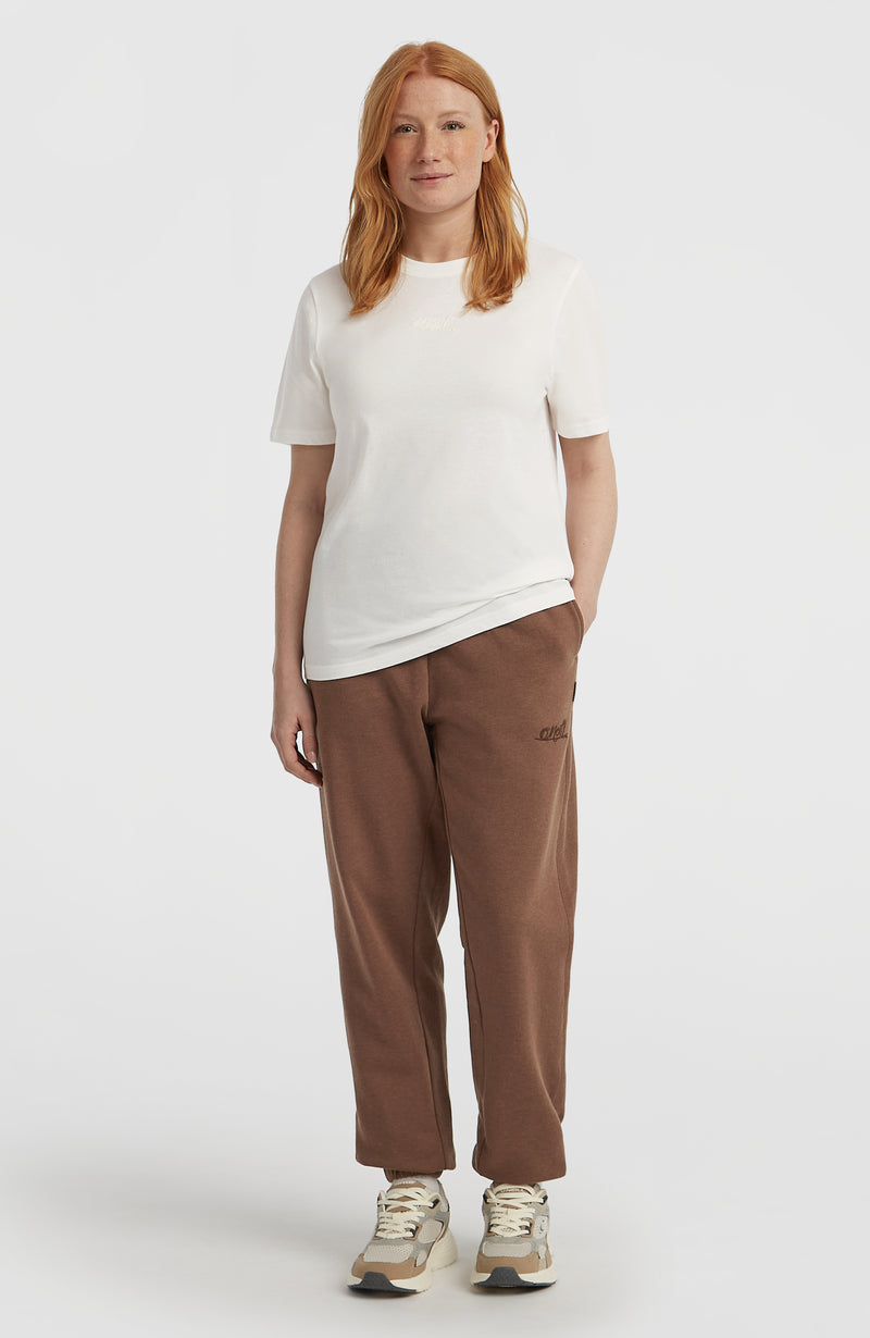 oneill Women Essentials Script Sweatpants | Brown