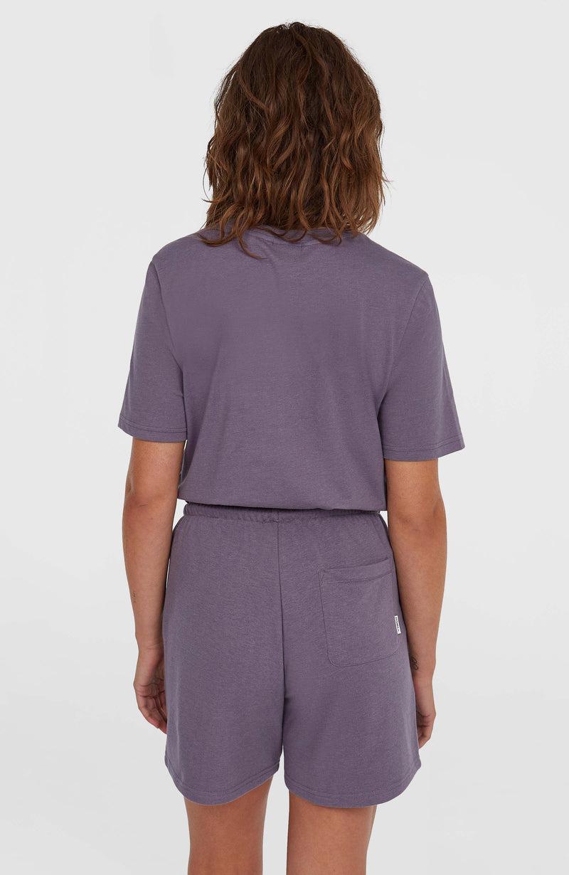 Oneill Women Essentials Script Sweatshorts | Purple
