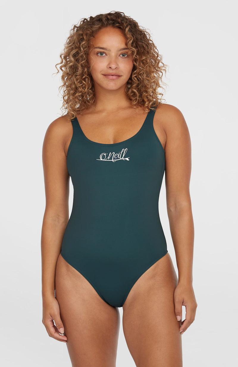 oneill Women Essentials Script Swimsuit | Blue