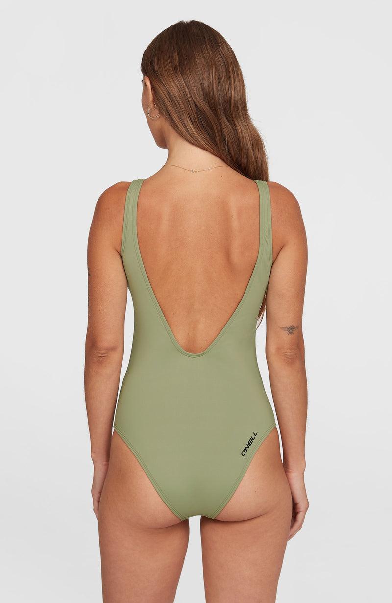 Oneill Women Essentials Script Swimsuit | Green