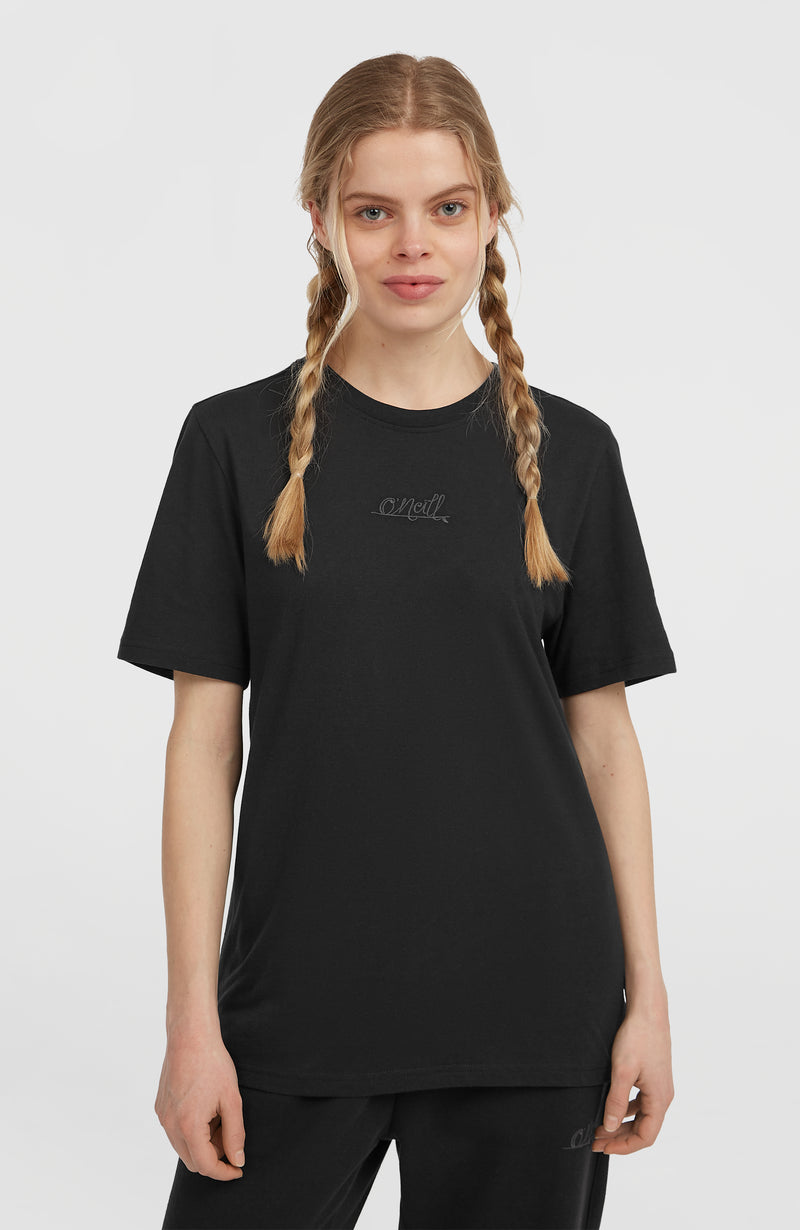 oneill Women Essentials Script T-Shirt | Black
