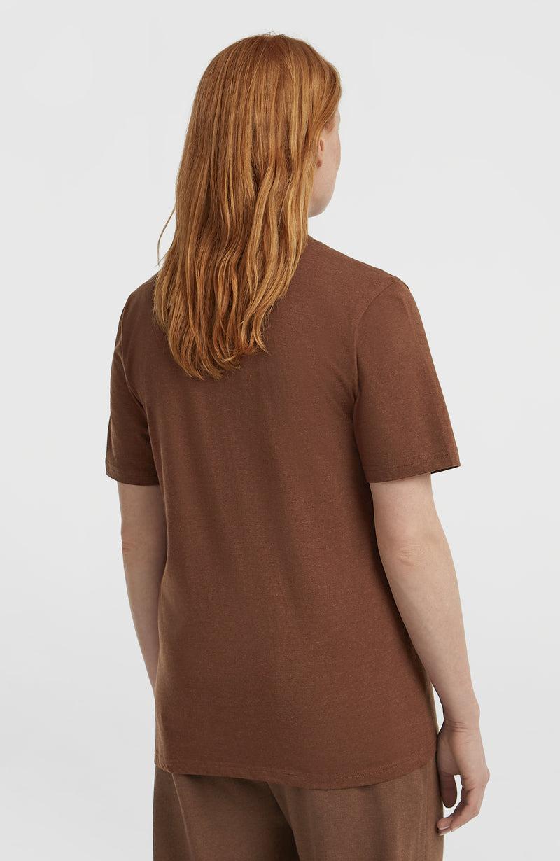 Oneill Women Essentials Script T-Shirt | Brown