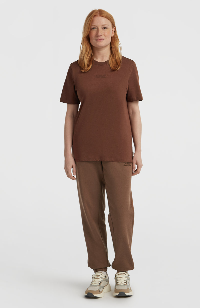 Oneill Women Essentials Script T-Shirt | Brown