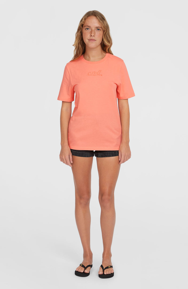 Oneill Women Essentials Script T-Shirt | Pink