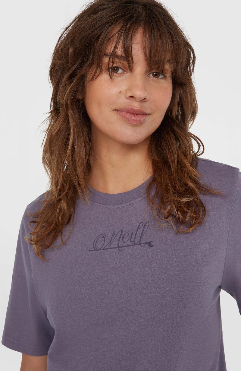 Oneill Women Essentials Script T-Shirt | Purple