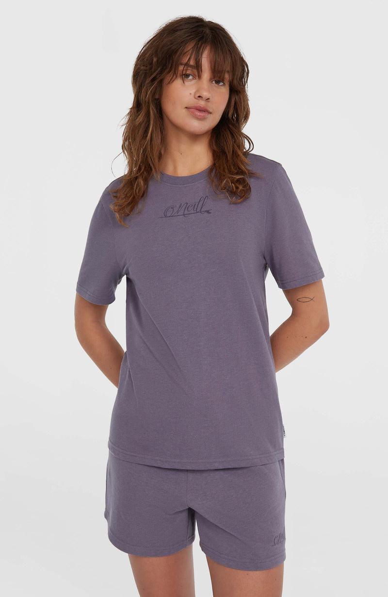 oneill Women Essentials Script T-Shirt | Purple