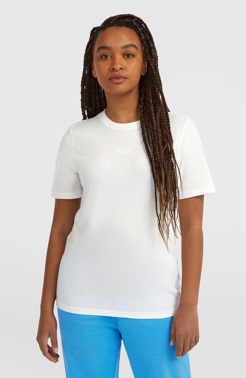 oneill Women Essentials Script T-Shirt | White
