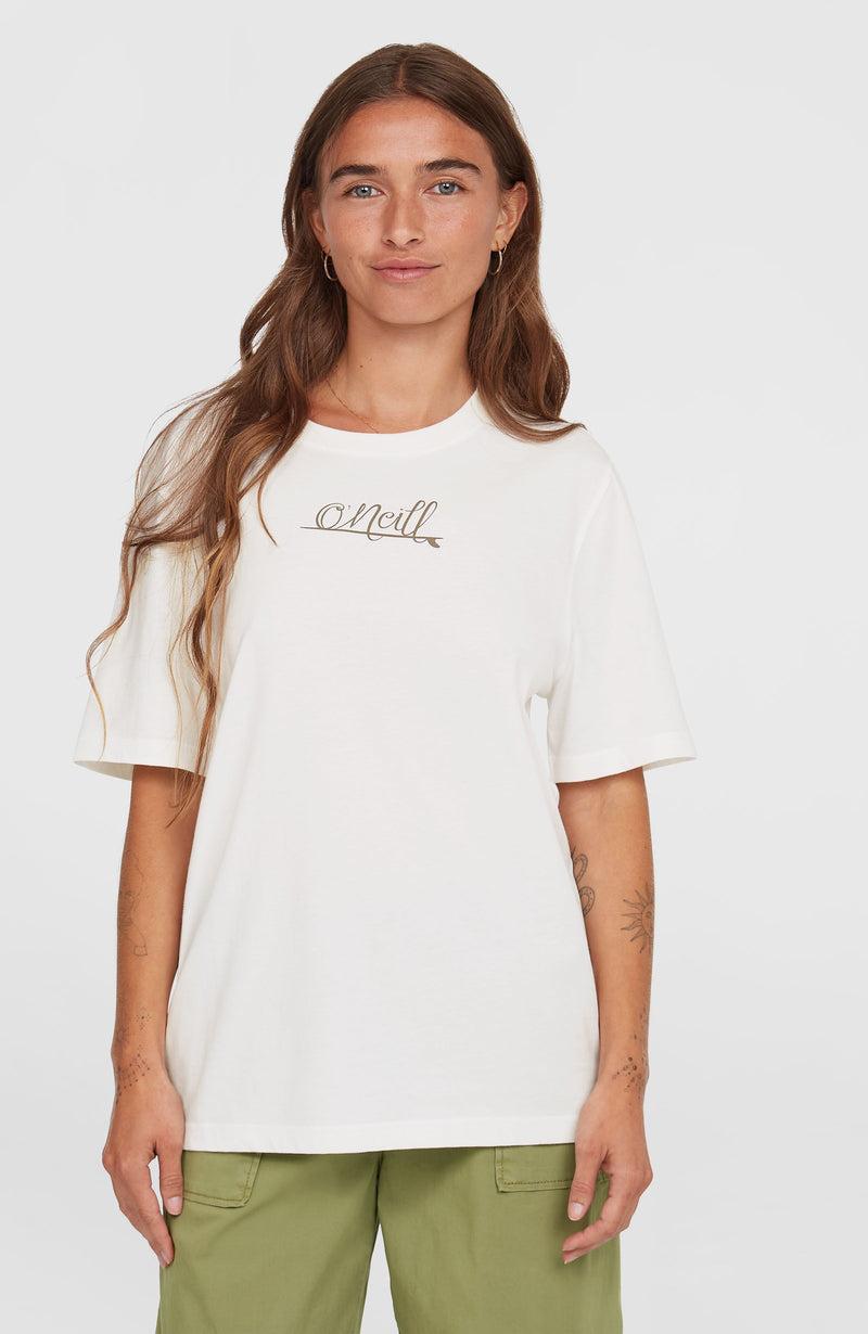 oneill Women Essentials Script T-Shirt | White