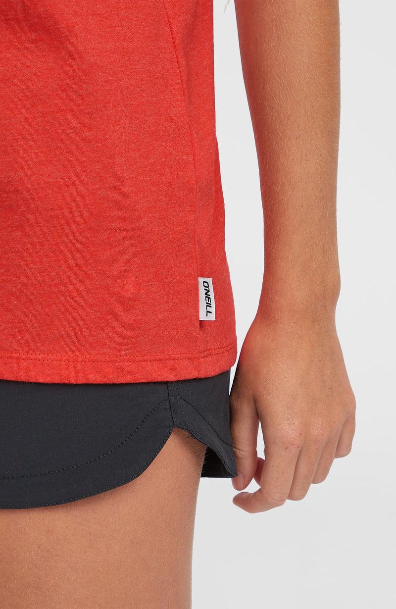 Oneill Women Essentials V-Neck T-Shirt | Red