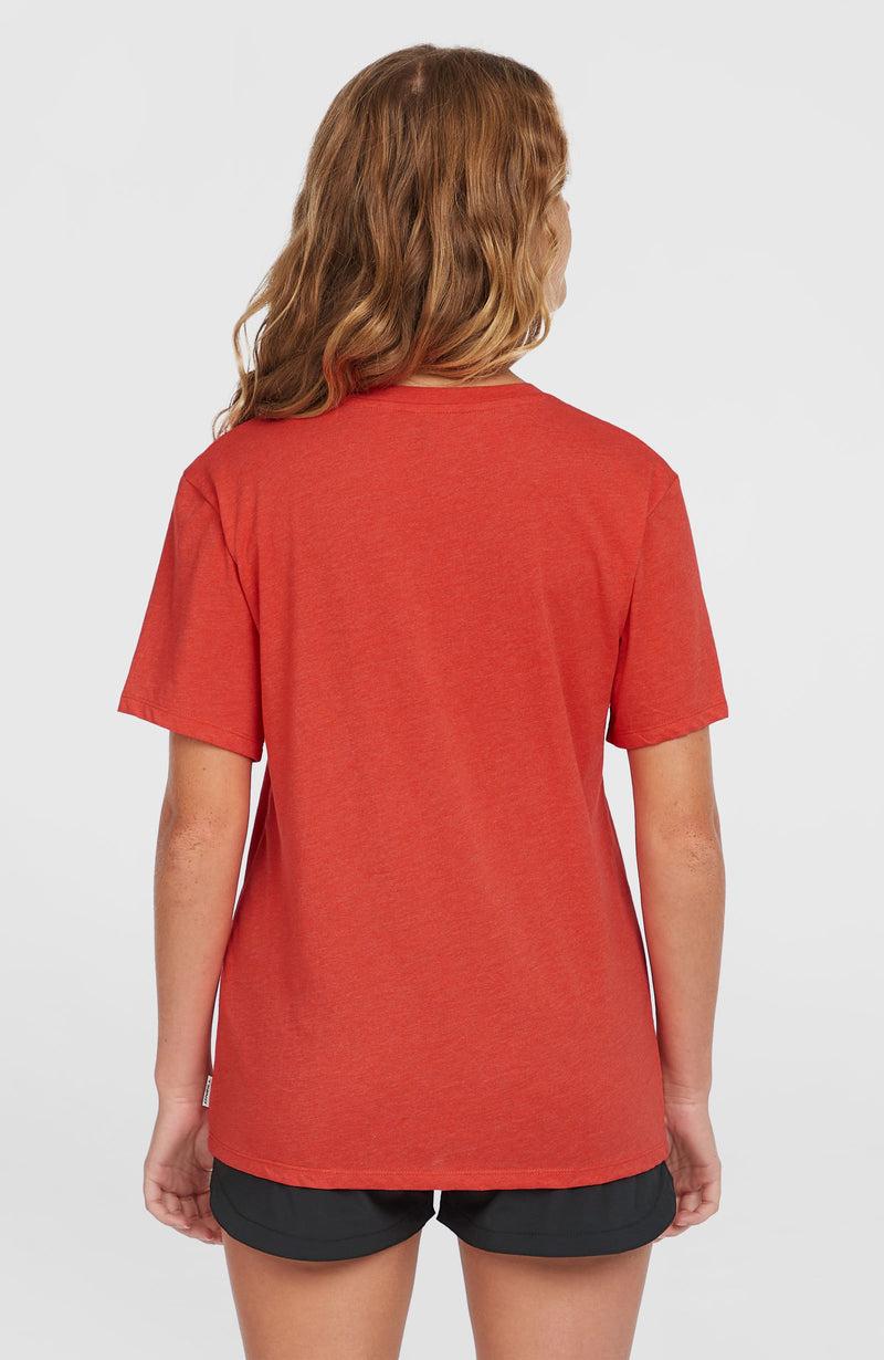 Oneill Women Essentials V-Neck T-Shirt | Red