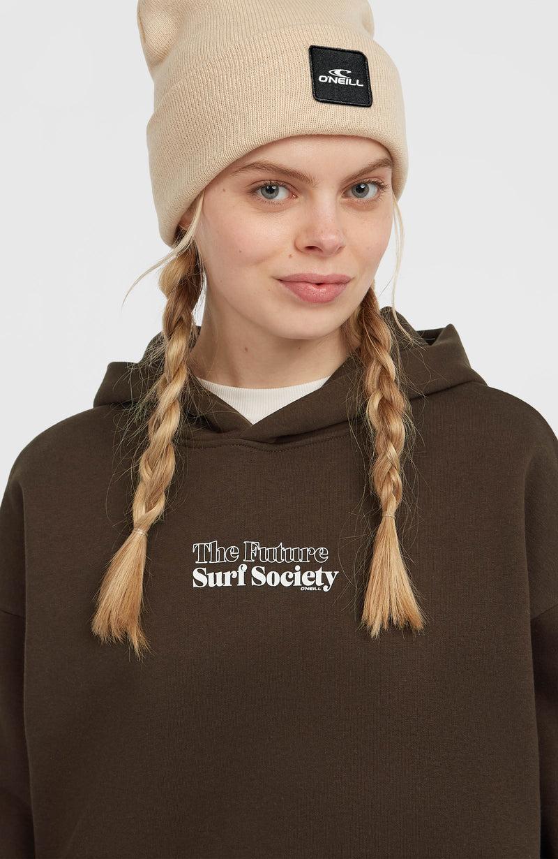 Oneill Women Future Surf Society Hoodie | Brown