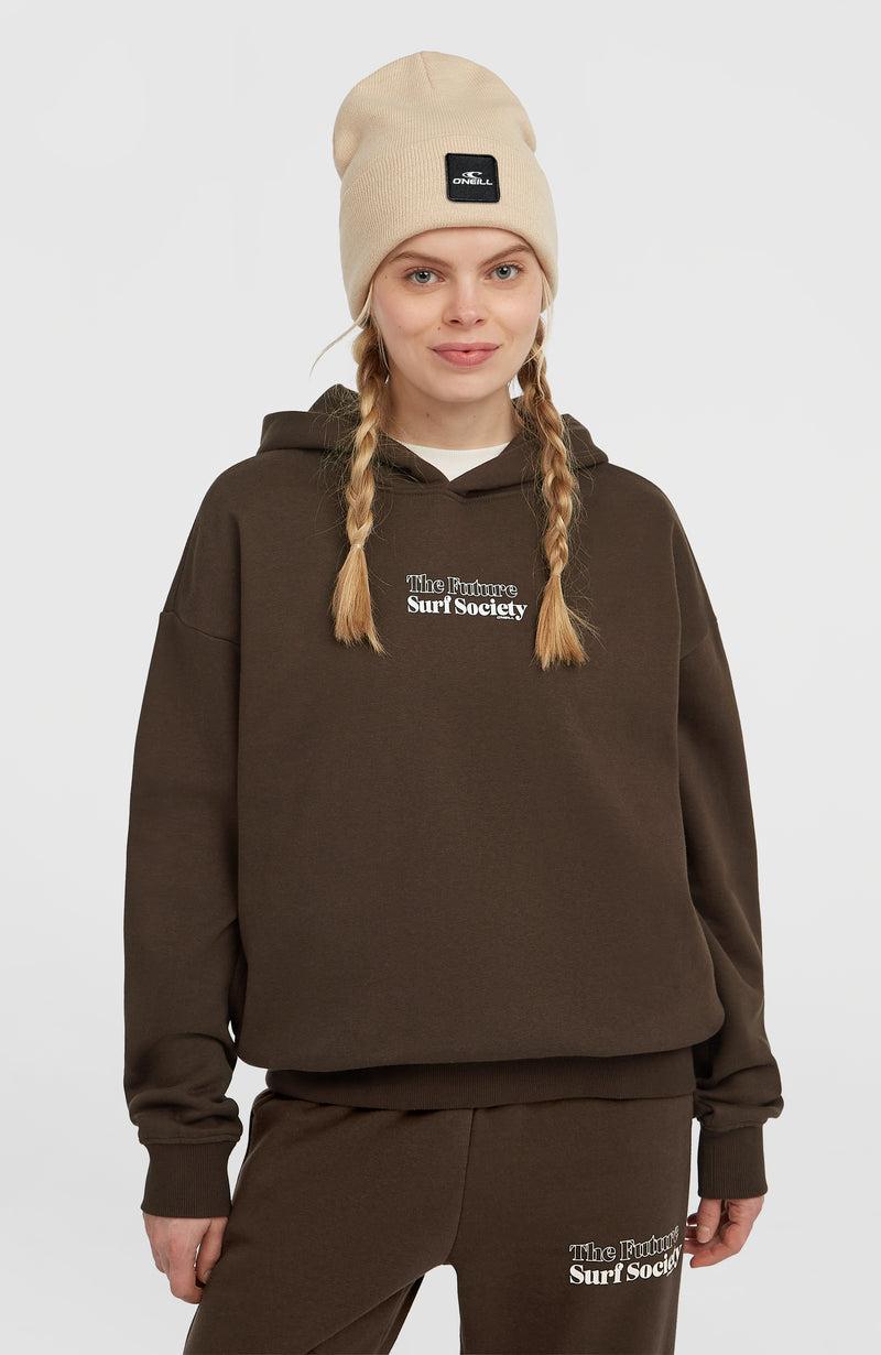 oneill Women Future Surf Society Hoodie | Brown