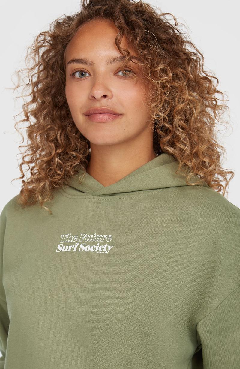 Oneill Women Future Surf Society Hoodie | Green