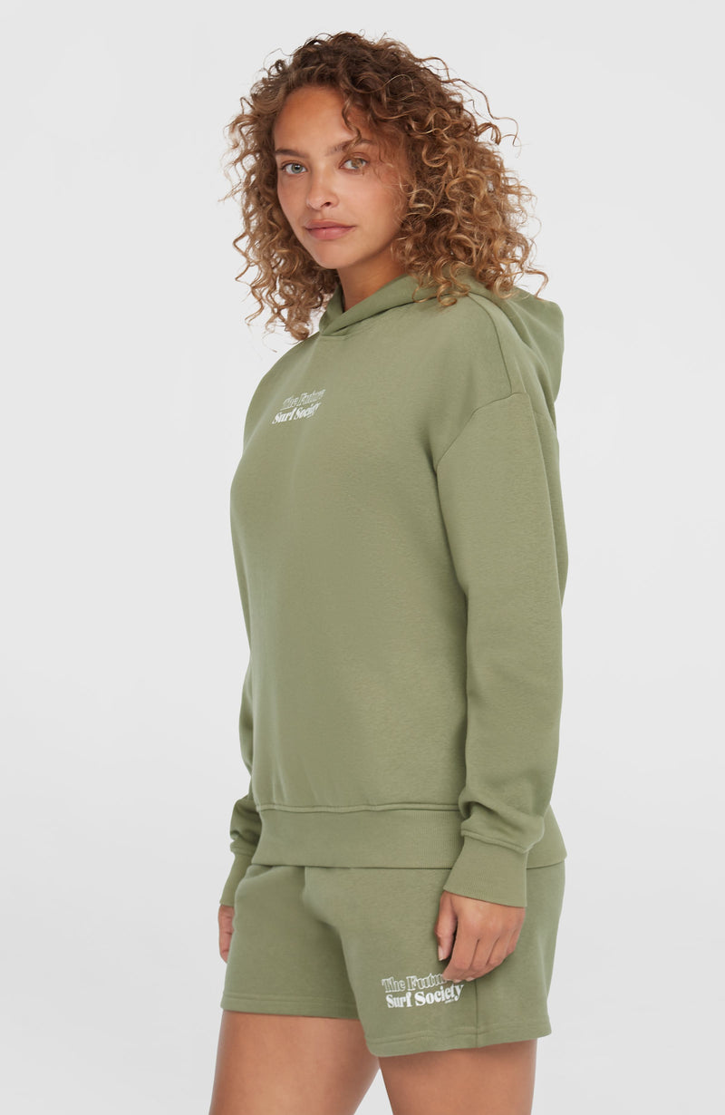 Oneill Women Future Surf Society Hoodie | Green