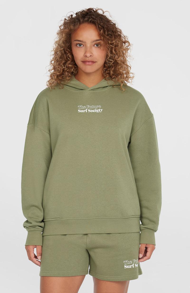 oneill Women Future Surf Society Hoodie | Green