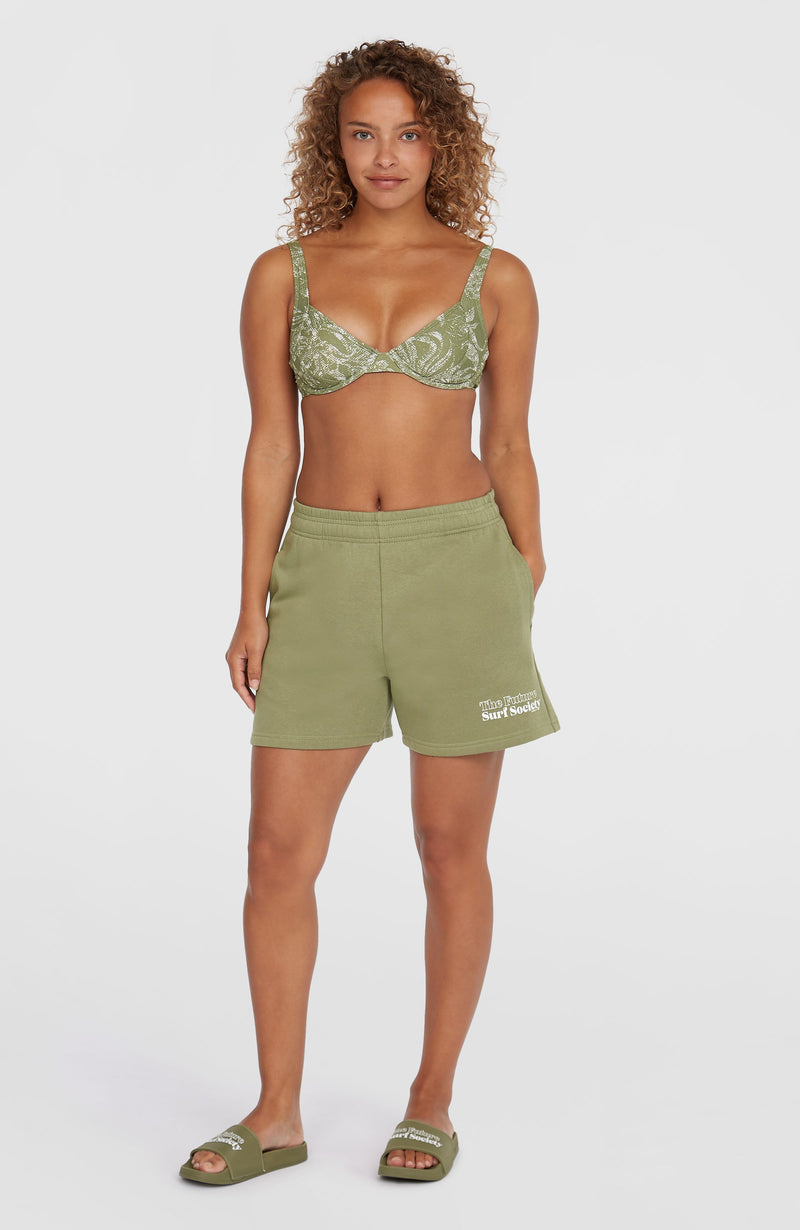 Oneill Women Future Surf Society Shorts | Green