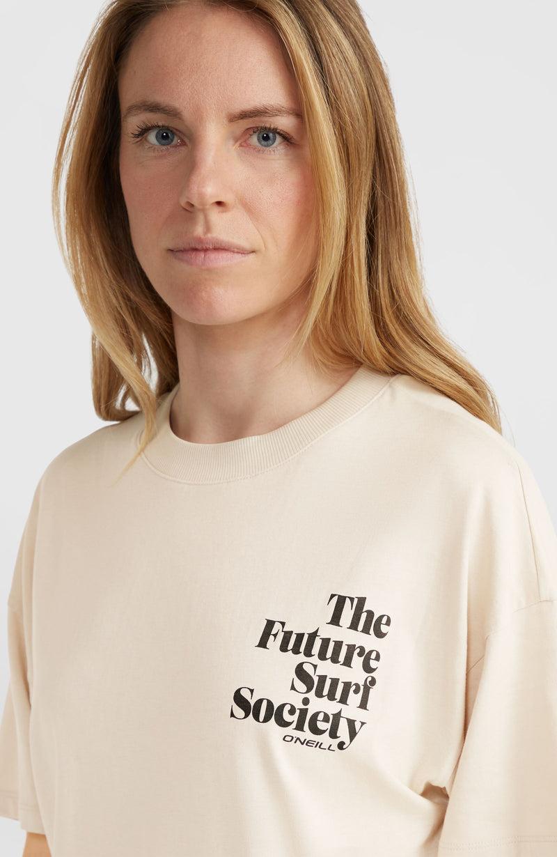 Oneill Women Future Surf Society T-Shirt | Beige
