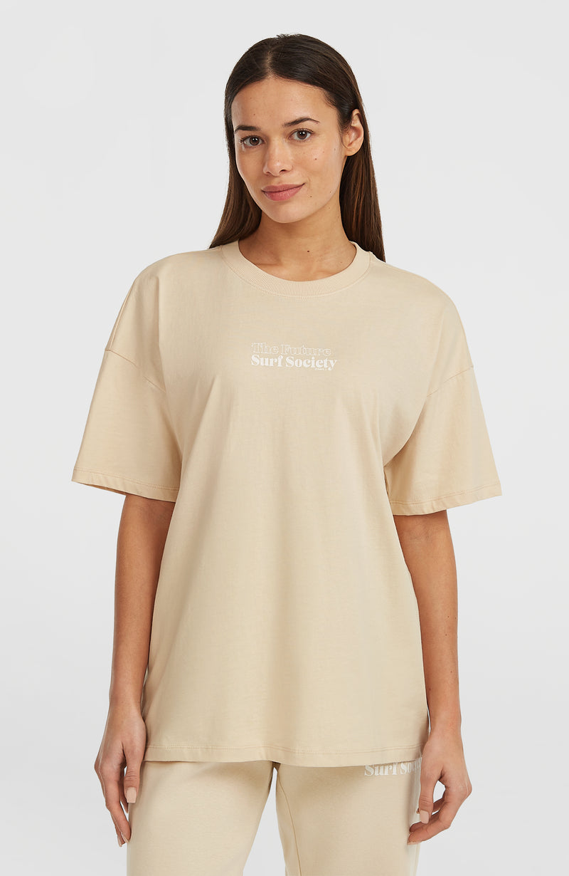 oneill Women Future Surf Society T-Shirt | Beige