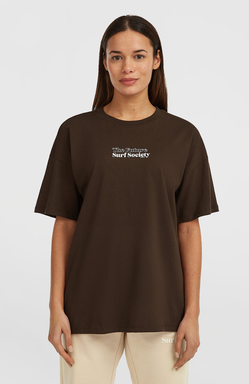 oneill Women Future Surf Society T-Shirt | Brown