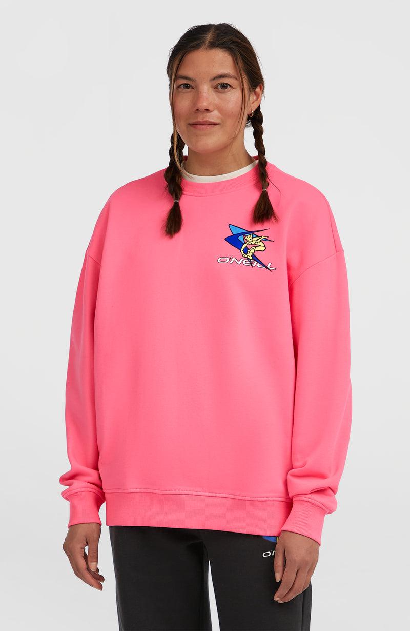 Oneill Women FWC'Play Crew Sweatshirt | Pink