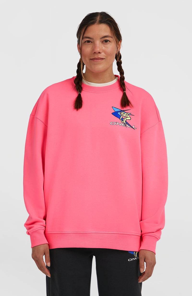 oneill Women FWC'Play Crew Sweatshirt | Pink