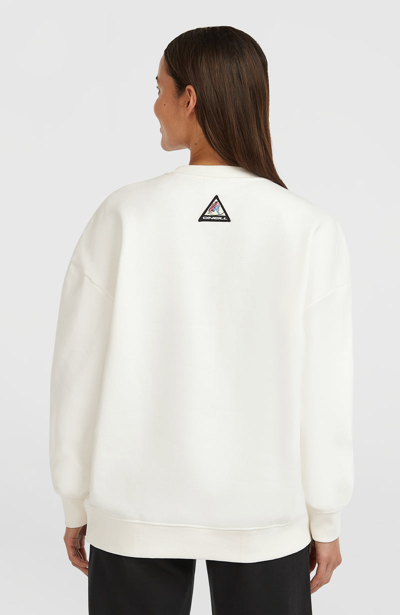 Oneill Women FWC'Play Crew Sweatshirt | White