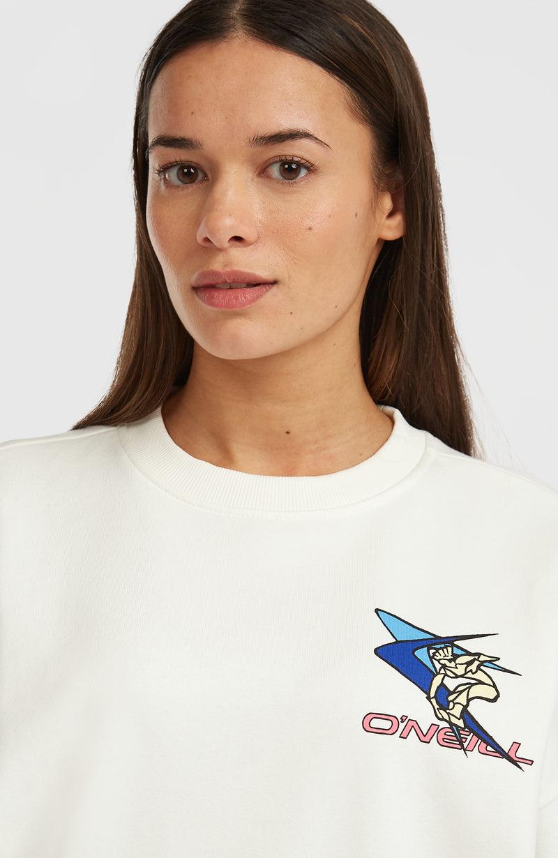 Oneill Women FWC'Play Crew Sweatshirt | White