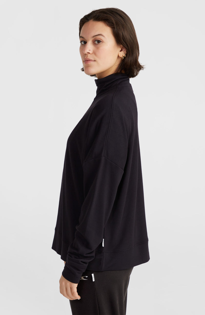 Oneill Women Half-Zip Sweatshirt | Black
