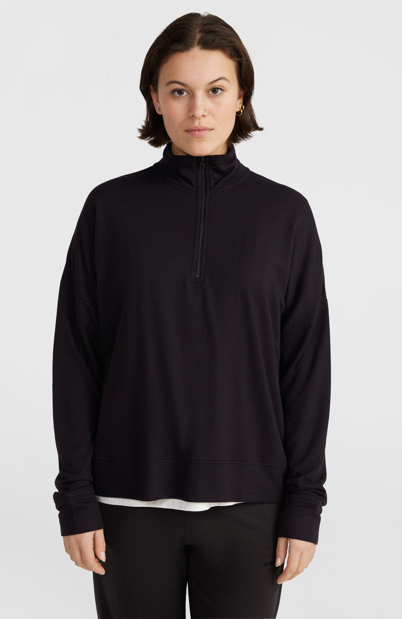 oneill Women Half-Zip Sweatshirt | Black