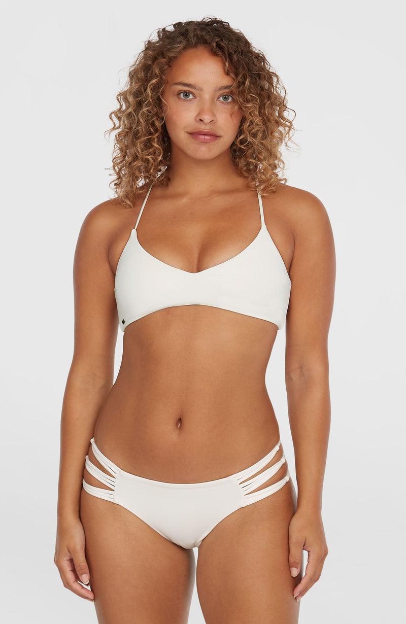 Oneill Women Huntington Bralette Bikini Top | White