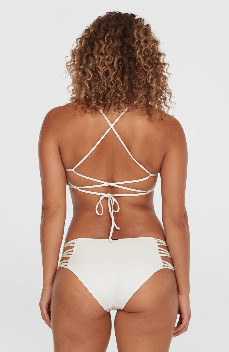 Oneill Women Huntington Bralette Bikini Top | White