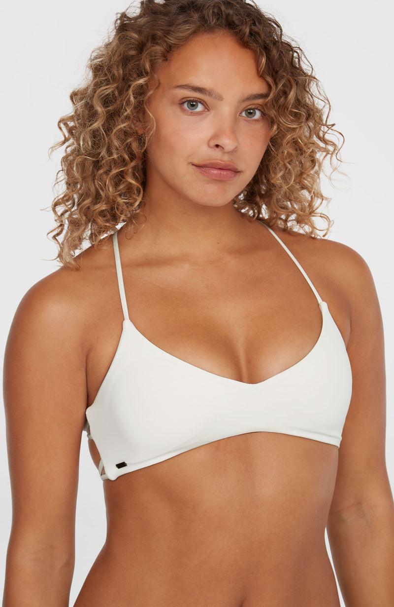 oneill Women Huntington Bralette Bikini Top | White