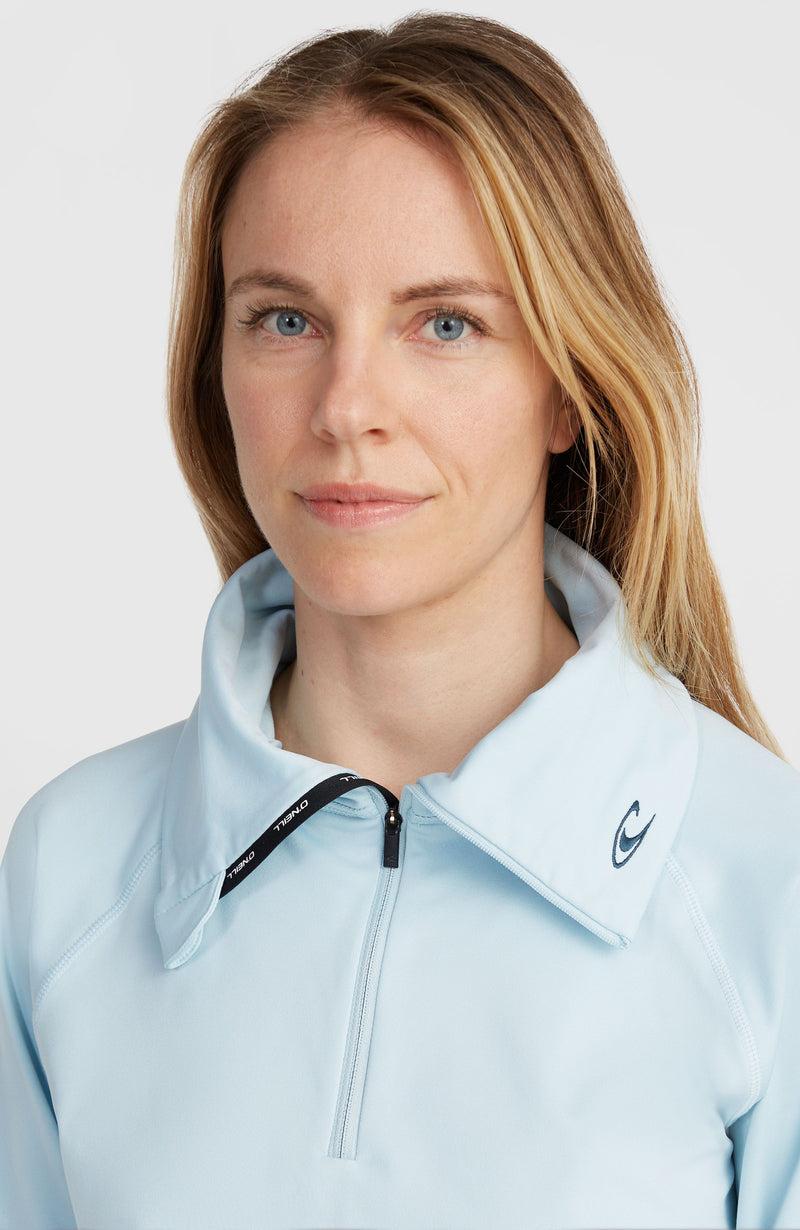 Oneill Women Hydrowick Half-Zip Fleece | Blue