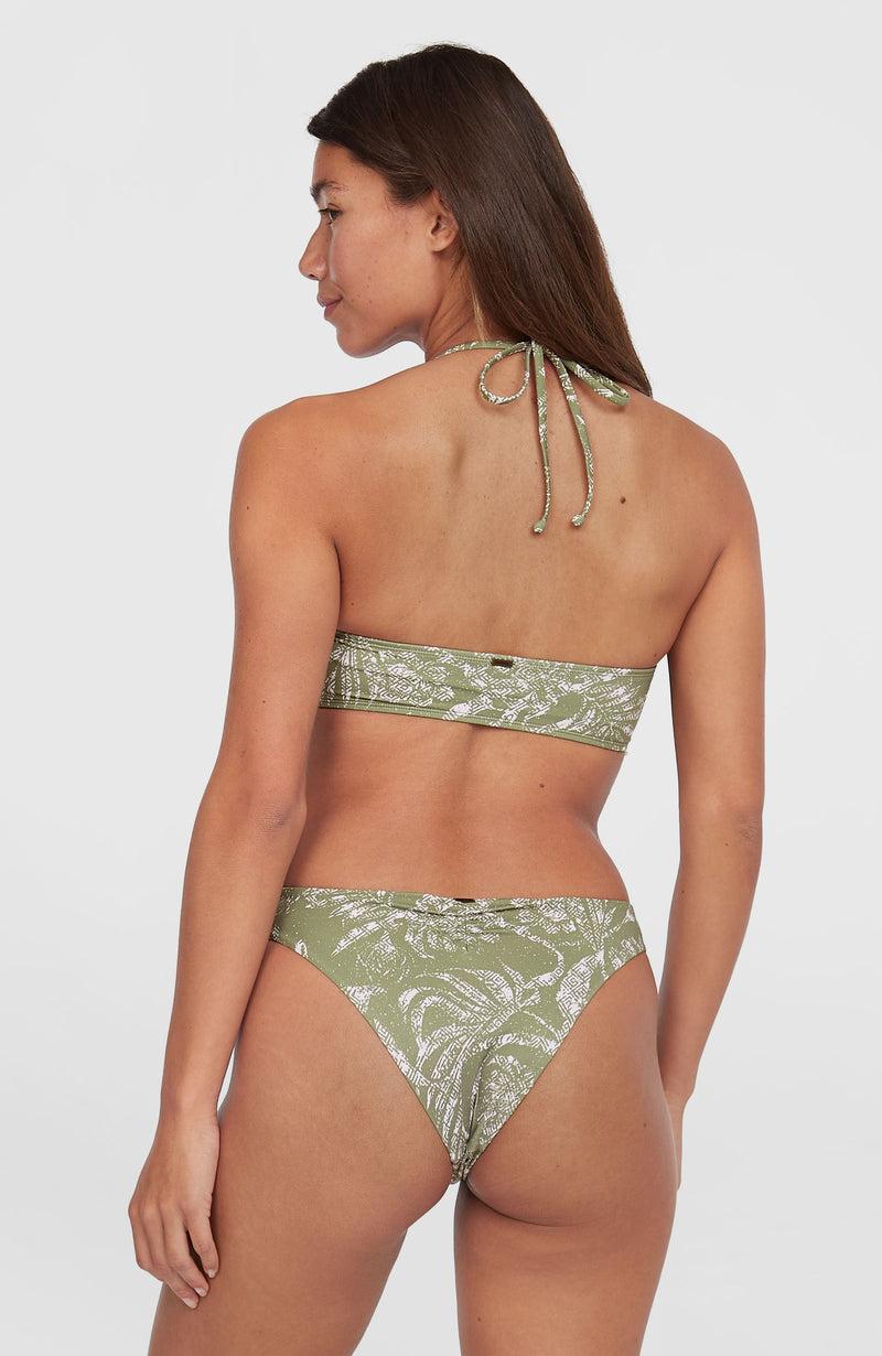 Oneill Women Knot Bandeau Matira Bikini Set | Green