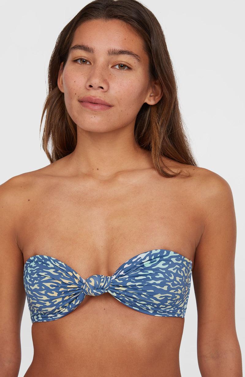 Oneill Women Knot Bandeau Matira Bikini Set | Yellow