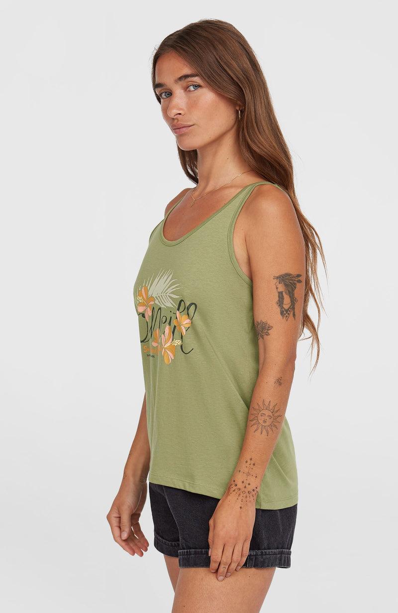 Oneill Women Luana Graphic Tank Top | Green