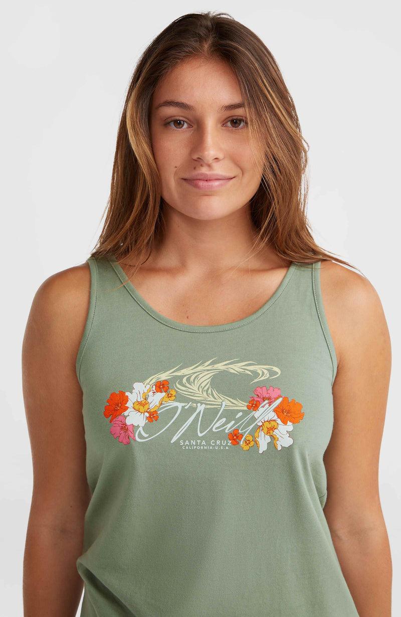 Oneill Women Luana Graphic Tank Top | Green