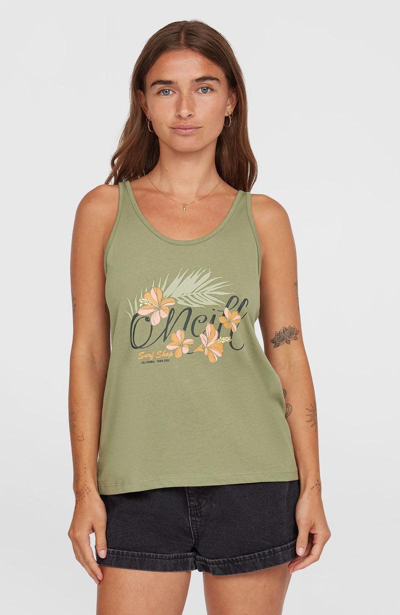 oneill Women Luana Graphic Tank Top | Green