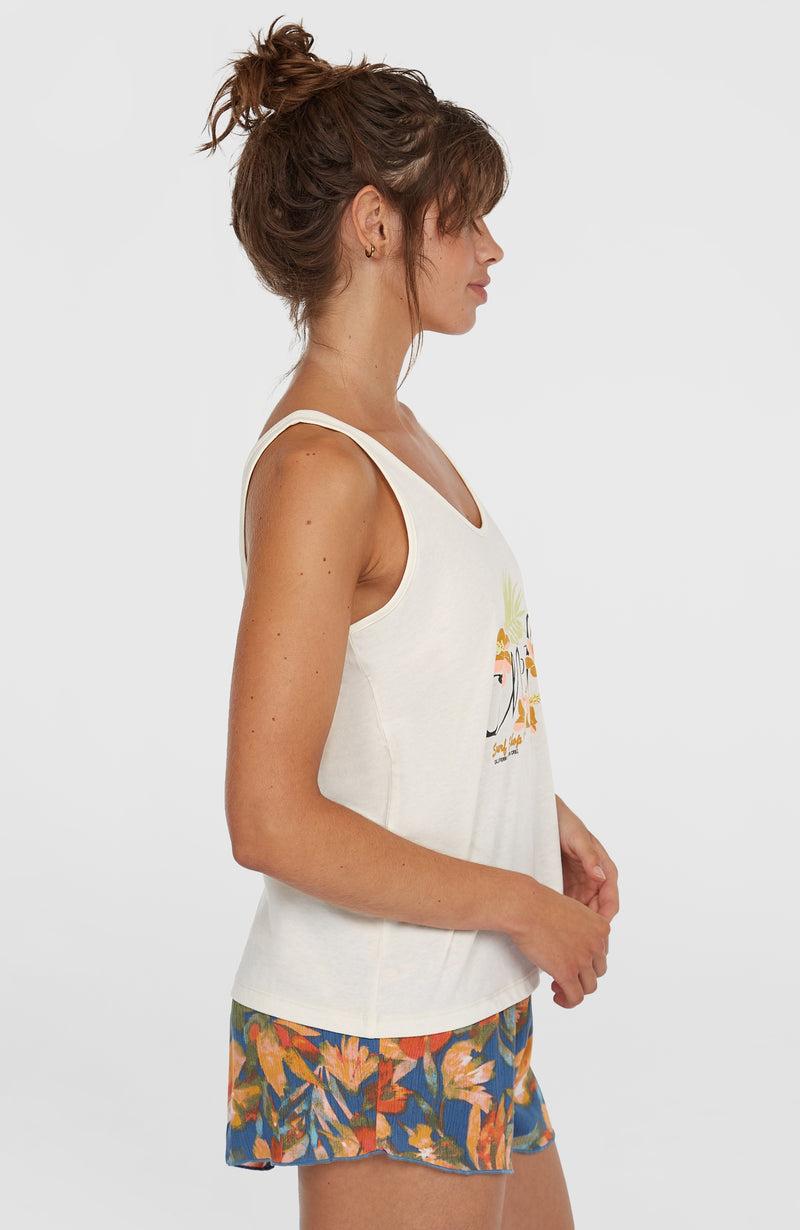 Oneill Women Luana Graphic Tank Top | White