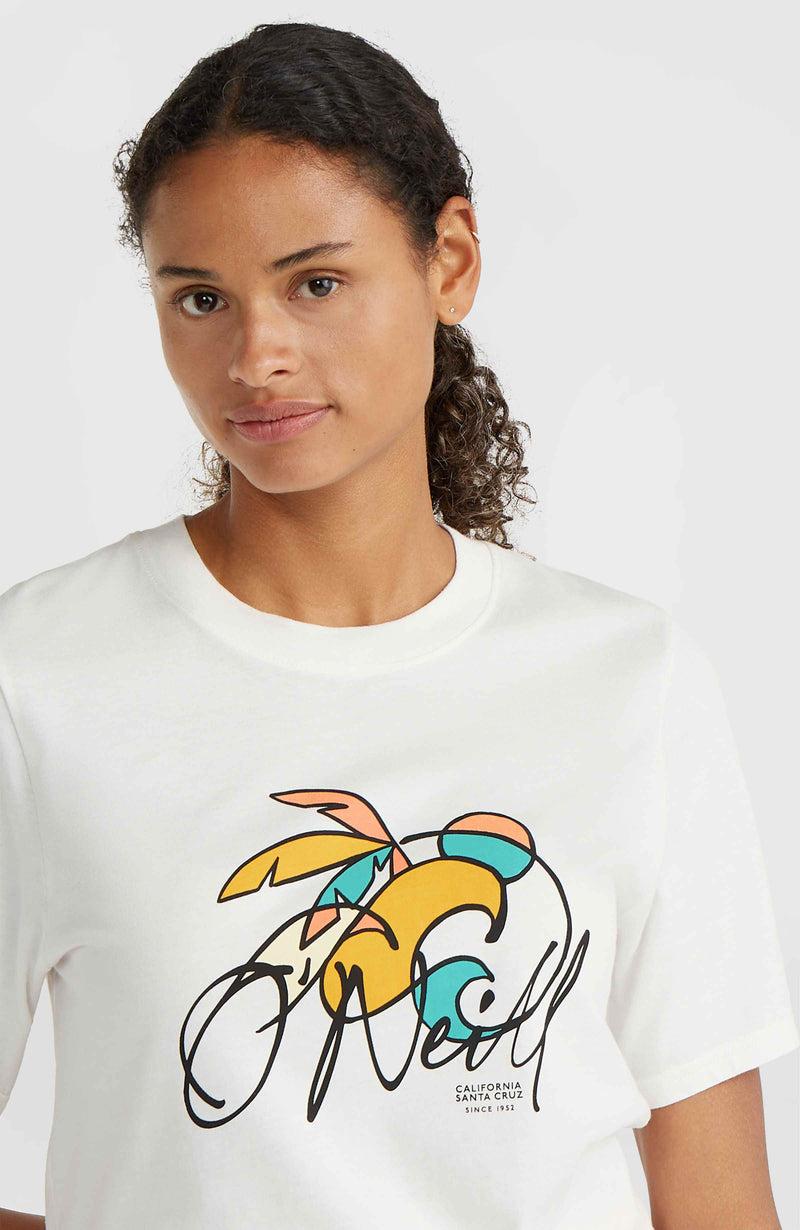 Oneill Women Luano Graphic T-Shirt | White