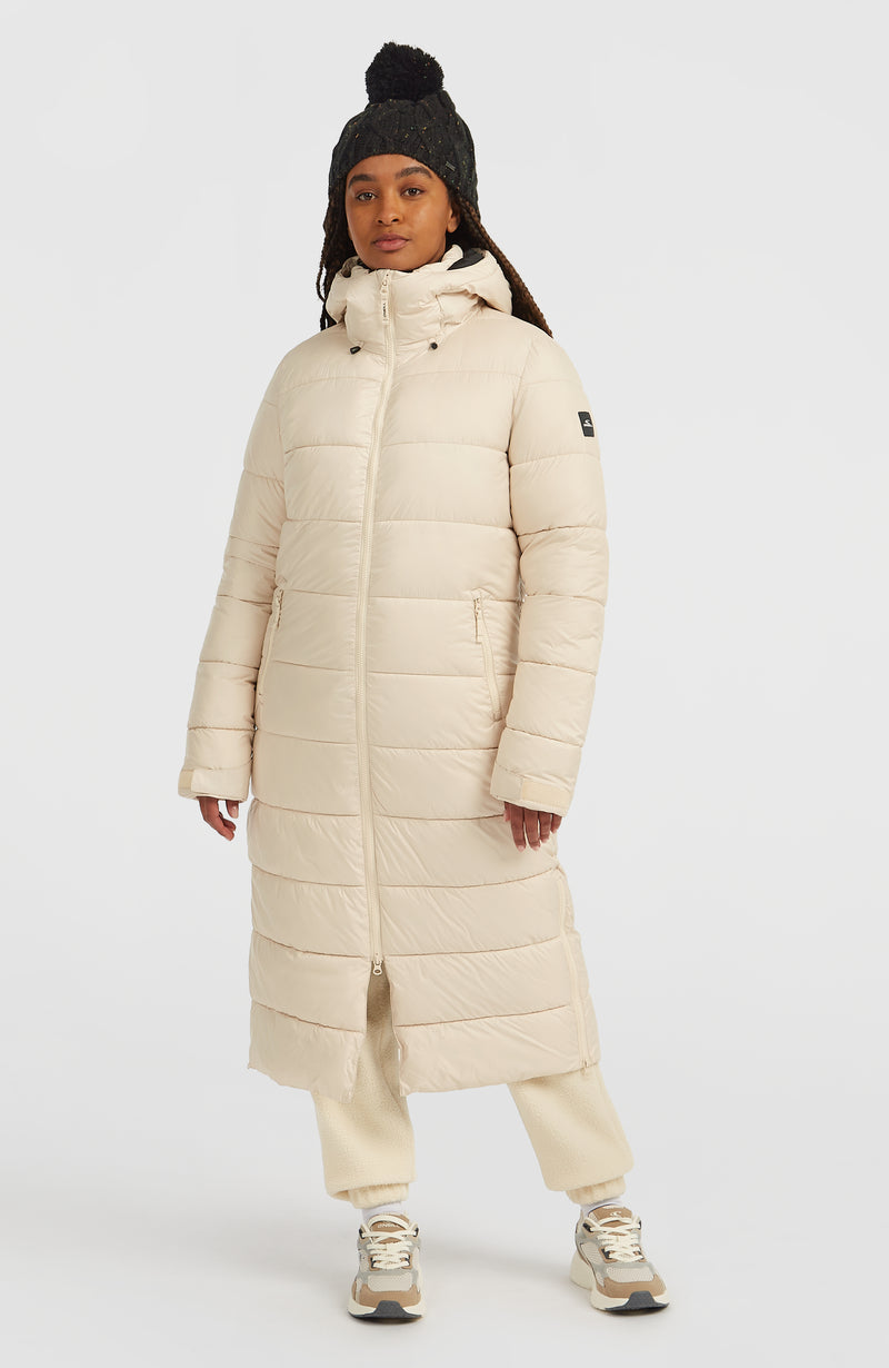 oneill Women Must-Have Long Puffer Jacket | Beige